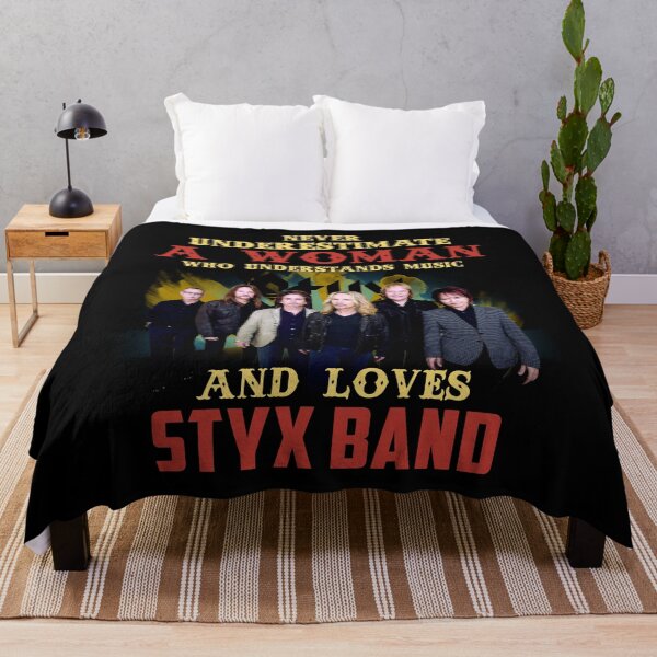Item preview, Never Underestimate A Woman Who Loves STYX designed and sold by SamanthaRich33.