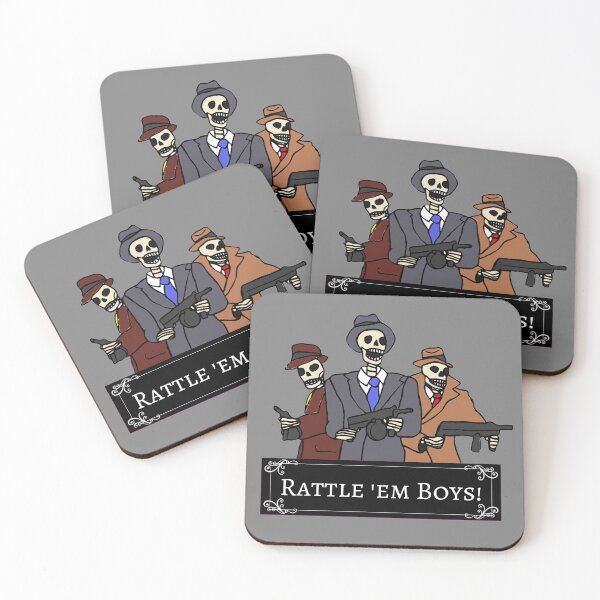 Item preview, Rattle em' Boys with text designed and sold by CursedJade.