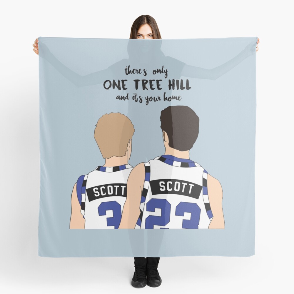 scott 23 one tree hill ravens jersey v2  Scarf for Sale by EuphoricVSn