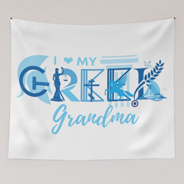 Item preview, GREEK GRANDMA YIAYIA designed and sold by E7enaki.