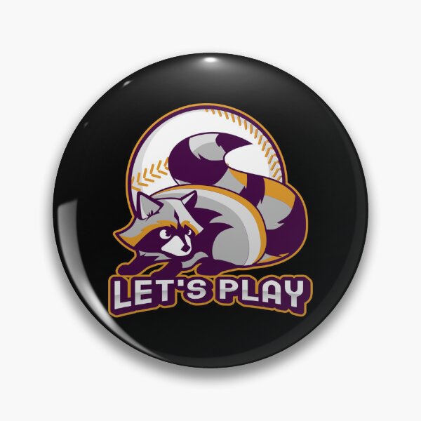 Item preview, Let's Play(Raccoon) Sticker designed and sold by dianemiriami6.