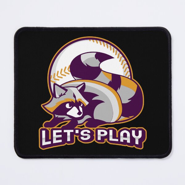 Item preview, Let's Play(Raccoon) Sticker designed and sold by dianemiriami6.