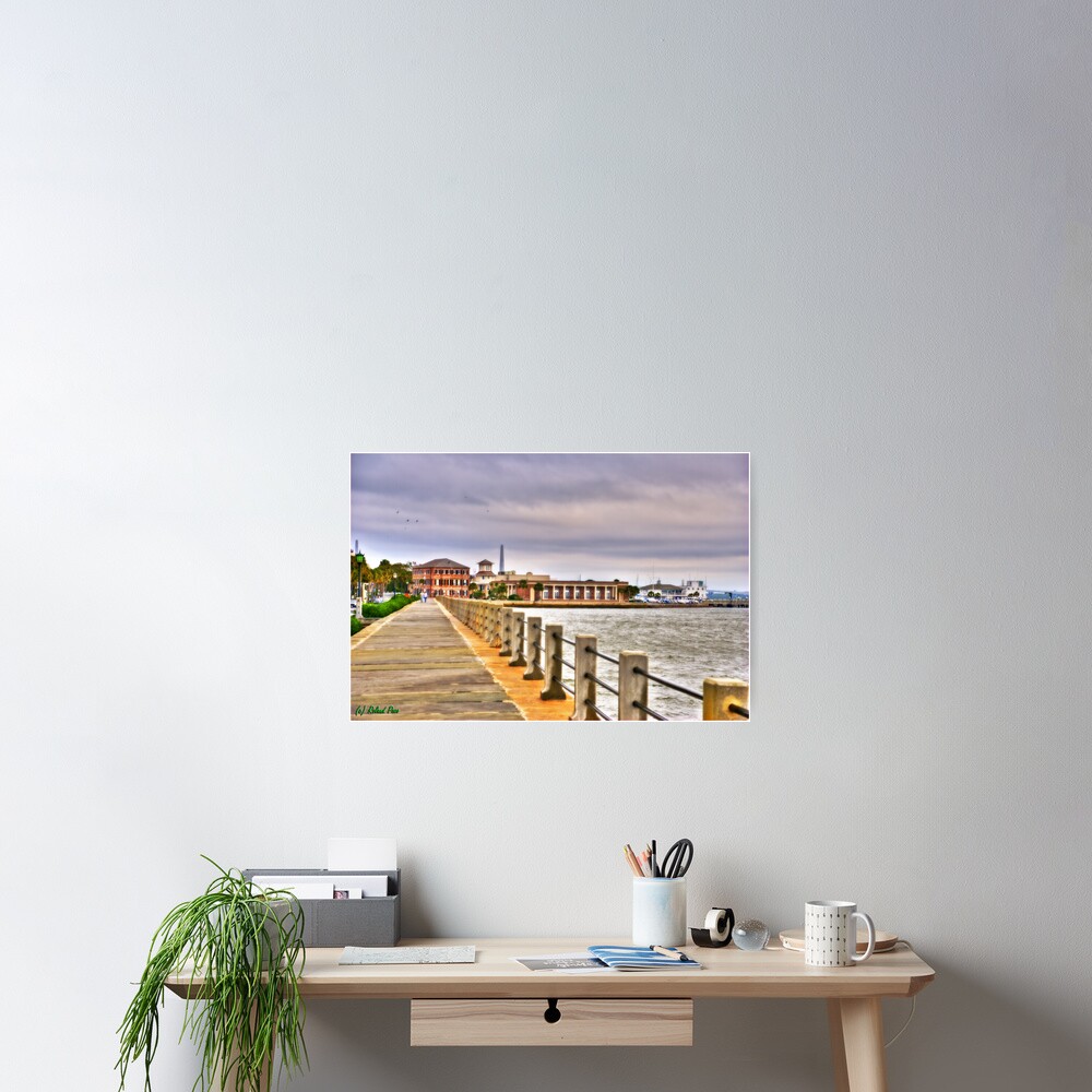Charleston Harbour Poster
