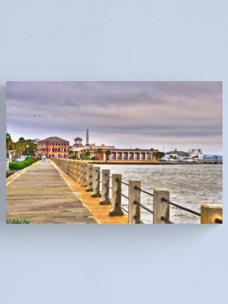 Alternate view of Charleston Harbour Canvas Print