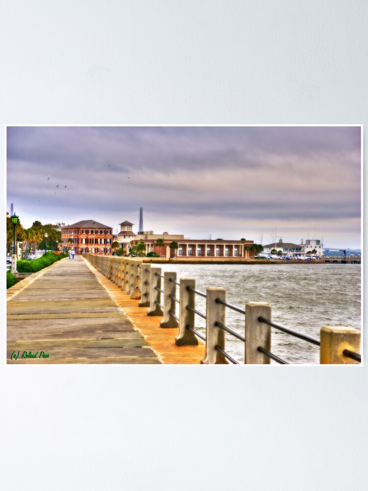 Alternate view of Charleston Harbour Poster