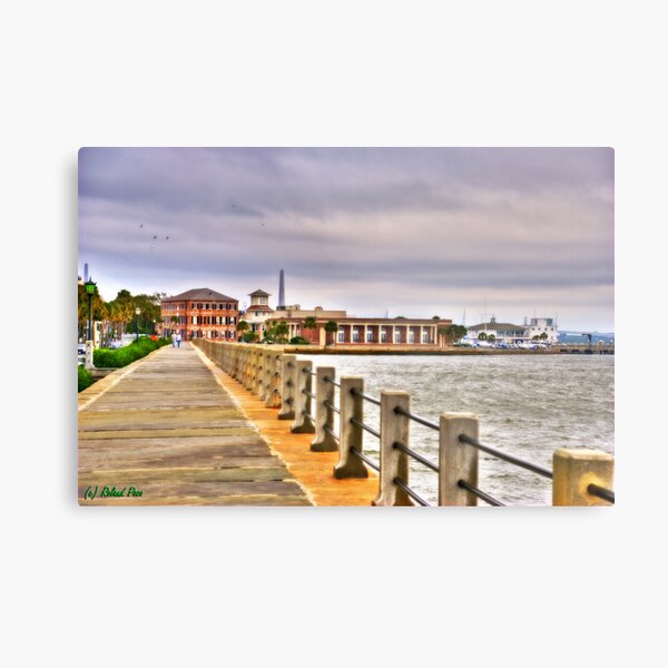 Charleston Harbour Metal Print