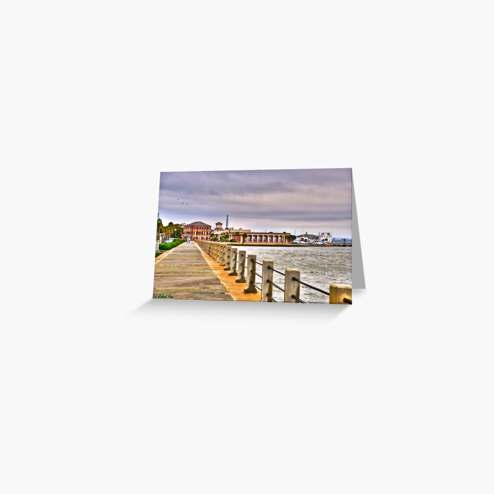 Charleston Harbour Greeting Card