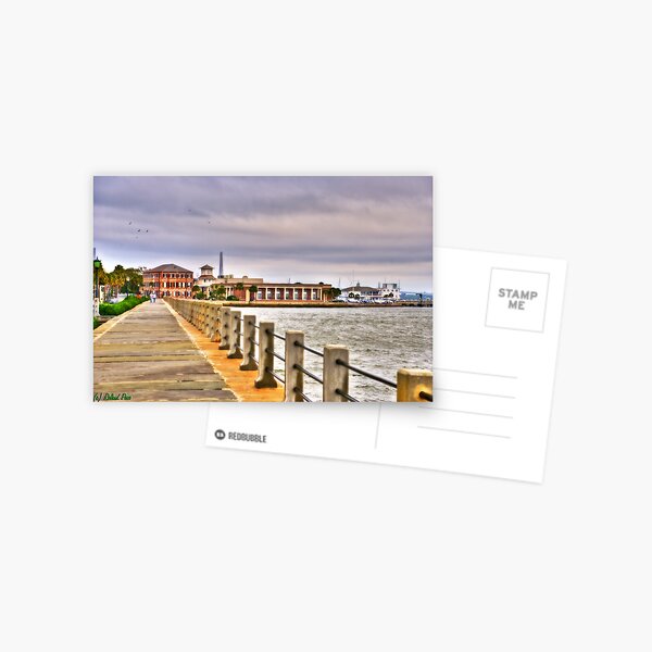 Charleston Harbour Postcard