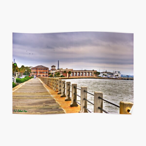 Charleston Harbour Poster
