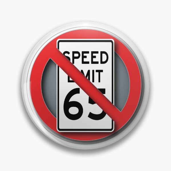Item preview, I Can't Drive 65 Road Sign designed and sold by RRMStudios.