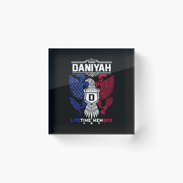 Artikelvorschau, Daniyah Name T Shirt - Daniyah Eagle Lifetime Member Gift Item Tee entworfen und verkauft von masondilla.