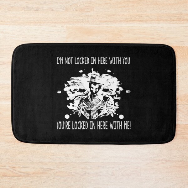 Item preview, I'm Not Locked In Here With You Art Black Vintage Pullover Sweatshirt designed and sold by addeoovrteqt.