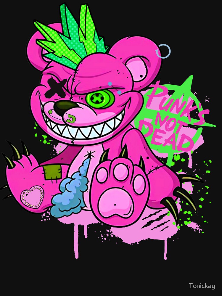 Boogie Bear and his badass free hand hoodie : r/YarnPunk