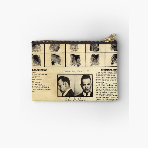 Item preview, Wanted poster John Dillinger published by U.S. Department of Justice designed and sold by SolanaHouse.