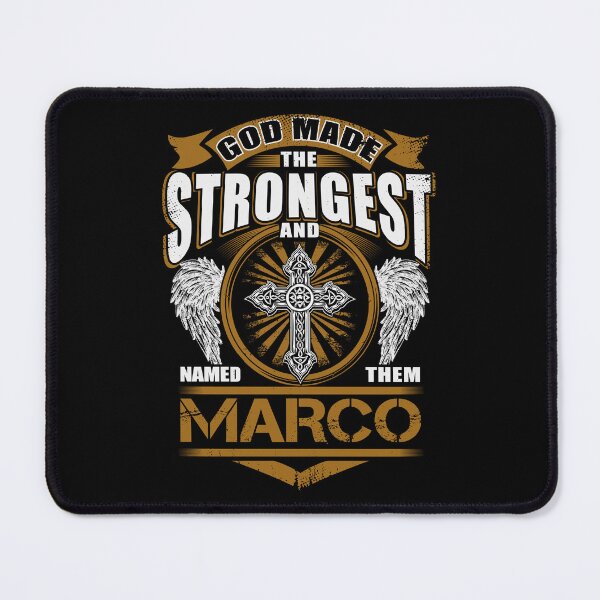 Item preview, Marco Name T Shirt - God Found Strongest And Named Them Marco Gift Item Tee designed and sold by wardorion9.