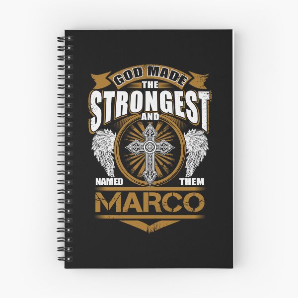 Item preview, Marco Name T Shirt - God Found Strongest And Named Them Marco Gift Item Tee designed and sold by wardorion9.