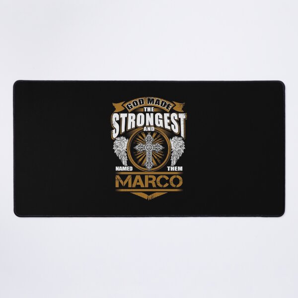 Item preview, Marco Name T Shirt - God Found Strongest And Named Them Marco Gift Item Tee designed and sold by wardorion9.