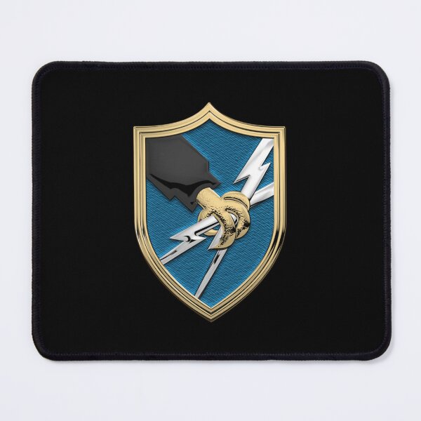 Item preview, U.S. Army Security Agency - ASA Patch over Blue Velvet Classic  designed and sold by diehmbiharic.