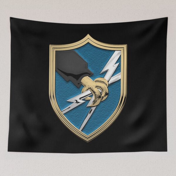 Item preview, U.S. Army Security Agency - ASA Patch over Blue Velvet Classic  designed and sold by diehmbiharic.