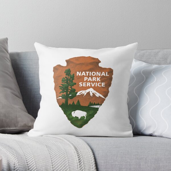 National Park Service Logo Throw Pillow