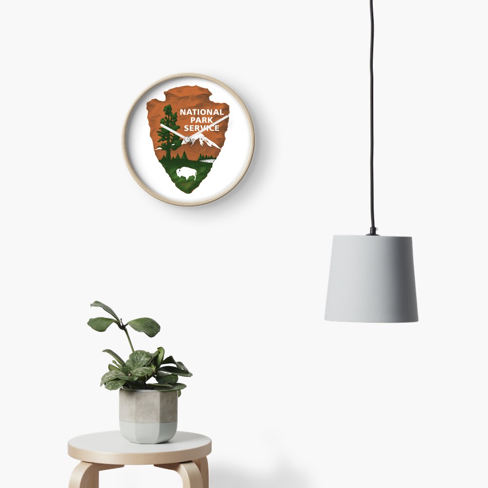 National Park Service Logo Clock