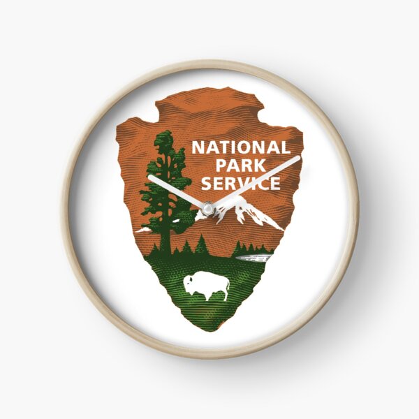 Nationalpark Service Logo Uhr