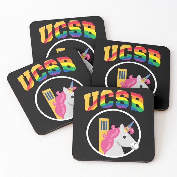 Item preview, UCSB Rainbow Unicorn Essential designed and sold by diehmbiharic.