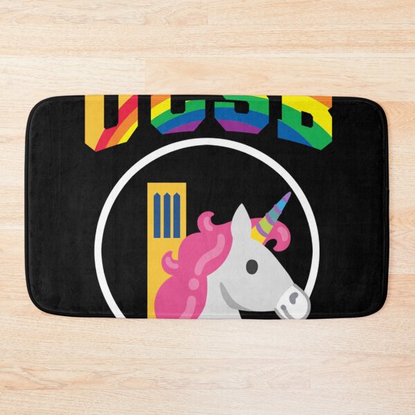 Item preview, UCSB Rainbow Unicorn Essential  designed and sold by diehmbiharic.