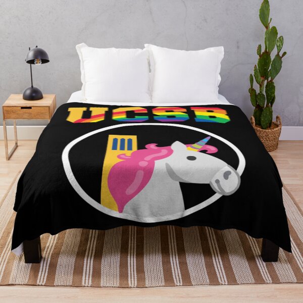 Item preview, UCSB Rainbow Unicorn Essential  designed and sold by diehmbiharic.