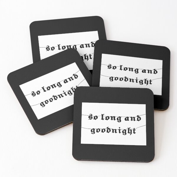 Item preview, So Long And Goodnight Art Print designed and sold by colonjohan.