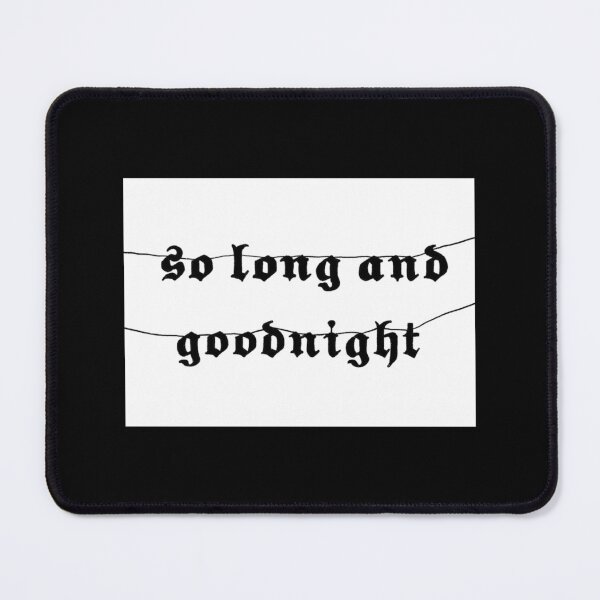 Item preview, So Long And Goodnight Art Print designed and sold by colonjohan.