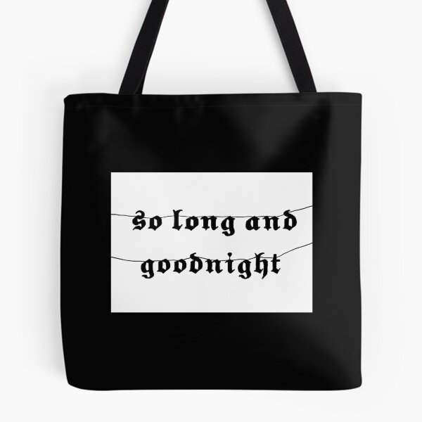 Item preview, So Long And Goodnight Art Print designed and sold by colonjohan.