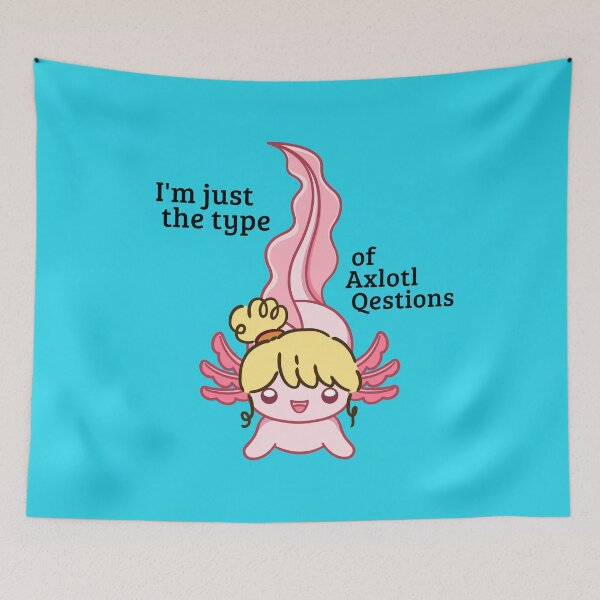 Item preview, Just the Type of Axlotl Questions designed and sold by iziskosmos.