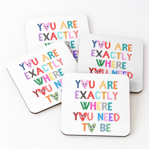 Item preview, You Are Exactly Where You Need to Be designed and sold by simplygraciemae.