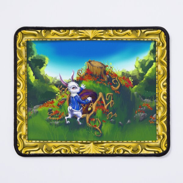 Item preview, Framed White Rabbit designed and sold by bricesondennis.