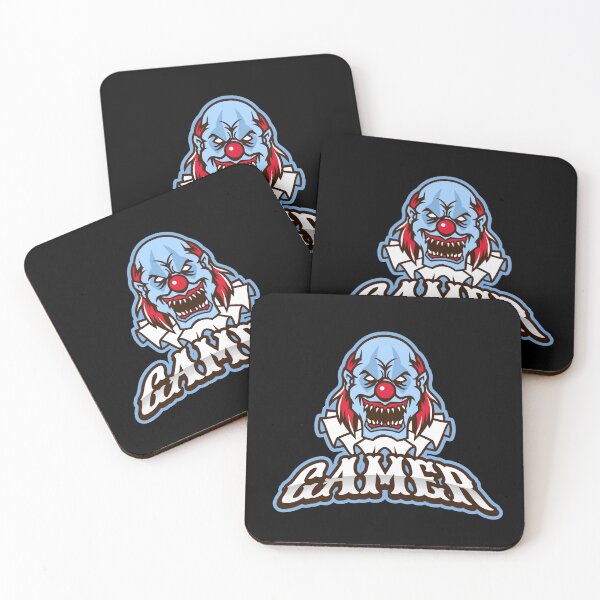 Item preview, Gamer with Evil Clown Joker designed and sold by PRIVARSHU.