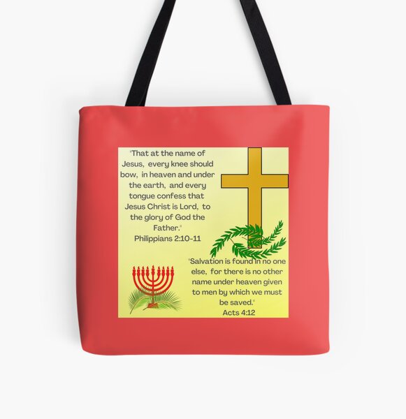 Jesus No Other Name Tote Bag Jesus No Other Name Tote Bag