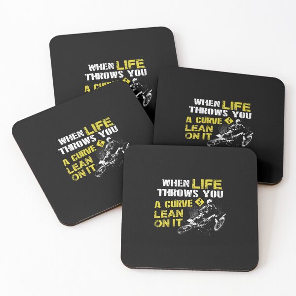 Item preview, Funny When Life Throws You A Curve Motocross Dirt Bike Gift Premium designed and sold by SolaFail.