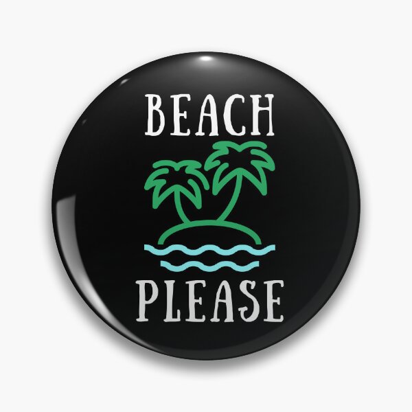 Item preview, Beach Please Palm Trees designed and sold by AnaMiyagi.