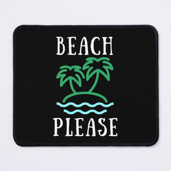 Item preview, Beach Please Palm Trees designed and sold by AnaMiyagi.