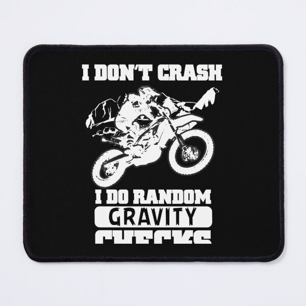 Item preview, Funny Motorcycle Motocross Dirt Bike I Don't Crash Pullover Hoodie designed and sold by SolaFail.
