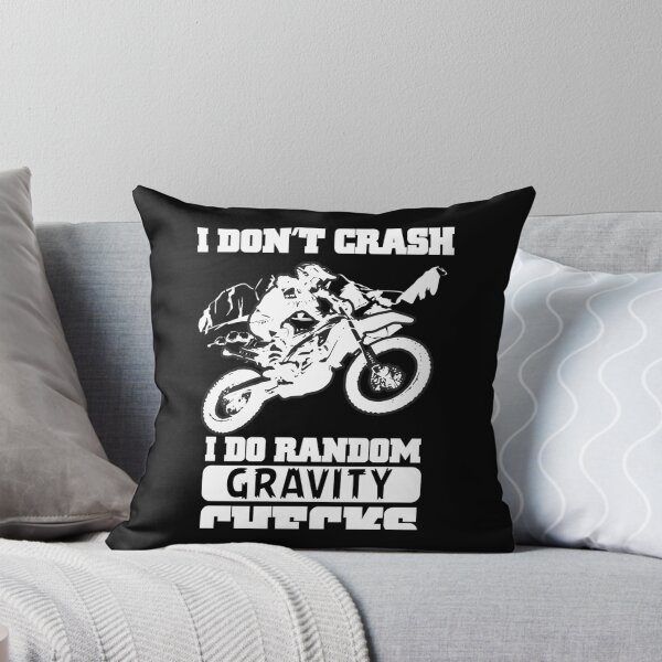 Item preview, Funny Motorcycle Motocross Dirt Bike I Don't Crash Pullover Hoodie designed and sold by SolaFail.