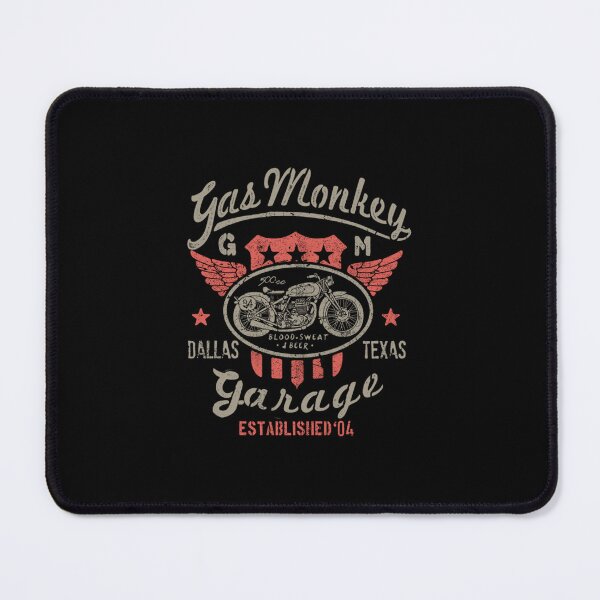 Item preview, Gas Monkey Garage 500cc Bike Winged Badge Pullover Hoodie designed and sold by SolaFail.