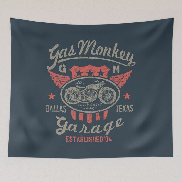 Item preview, Gas Monkey Garage 500cc Bike Winged Badge Sweatshirt designed and sold by SolaFail.