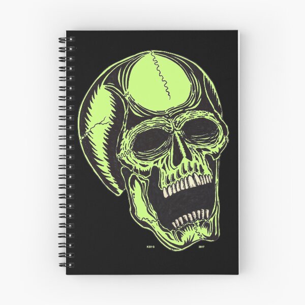 Item preview, DAY GLO CRANIUM - Art By Kev G designed and sold by ArtByKevG.