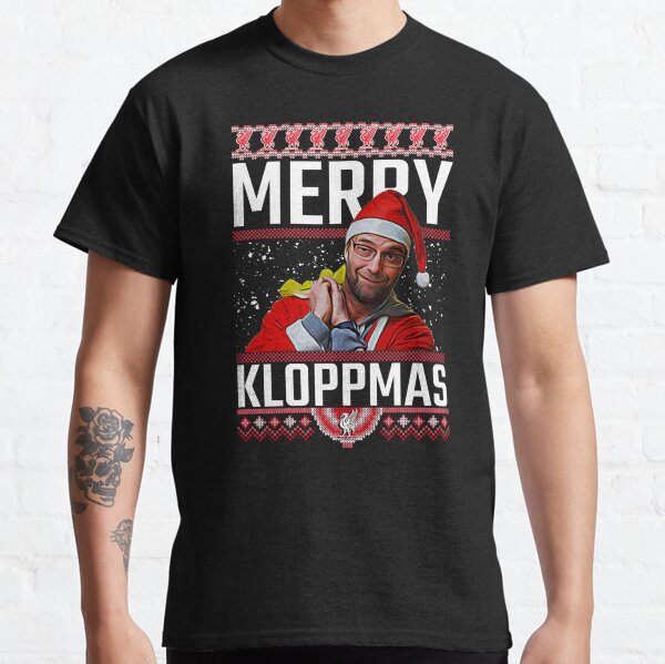 Item preview, Merry Kloppmas Jurgen Klopp LFC Christmas Sweatshirt Design   designed and sold by EnETeess.