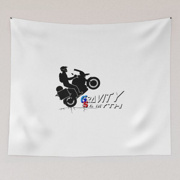 Item preview, Gravity is a Myth - Adventure Motorcycle Biker designed and sold by SolaFail.