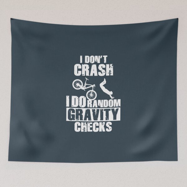 Item preview, Funny MTB Mountain Bike Crash Hoodie Shirt designed and sold by SolaFail.