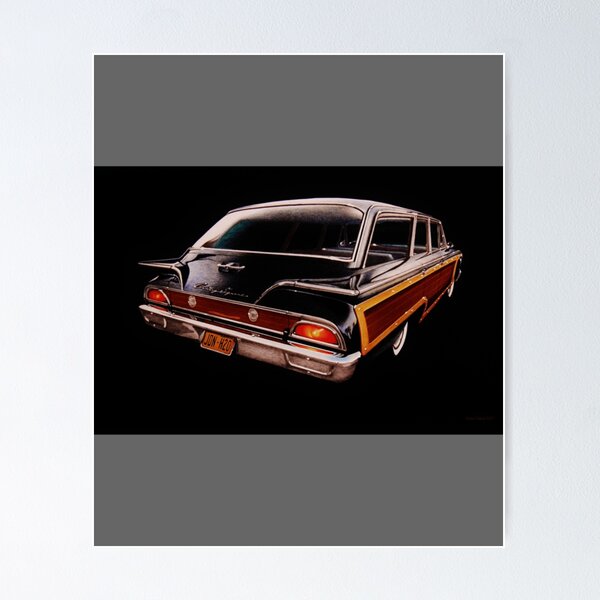 Item preview, 1960 Ford Country Squire Woody Wagon Classic designed and sold by AlyceLedner.