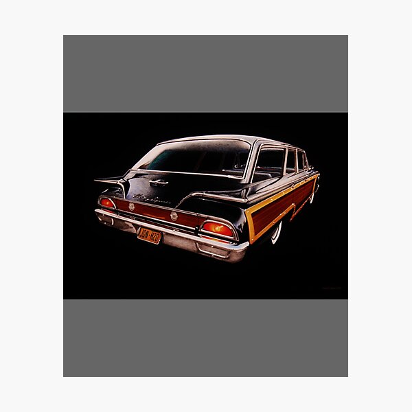 Item preview, 1960 Ford Country Squire Woody Wagon Classic designed and sold by AlyceLedner.